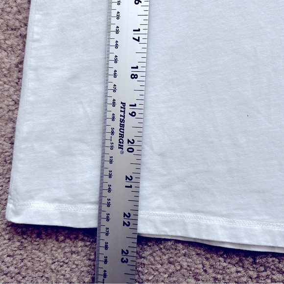 Ralph Lauren Jeans Co Long Sleeve Crewneck White Tee - Picture 7 of 7